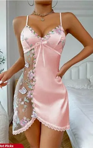 Pink Butterfly Kisses Nightie