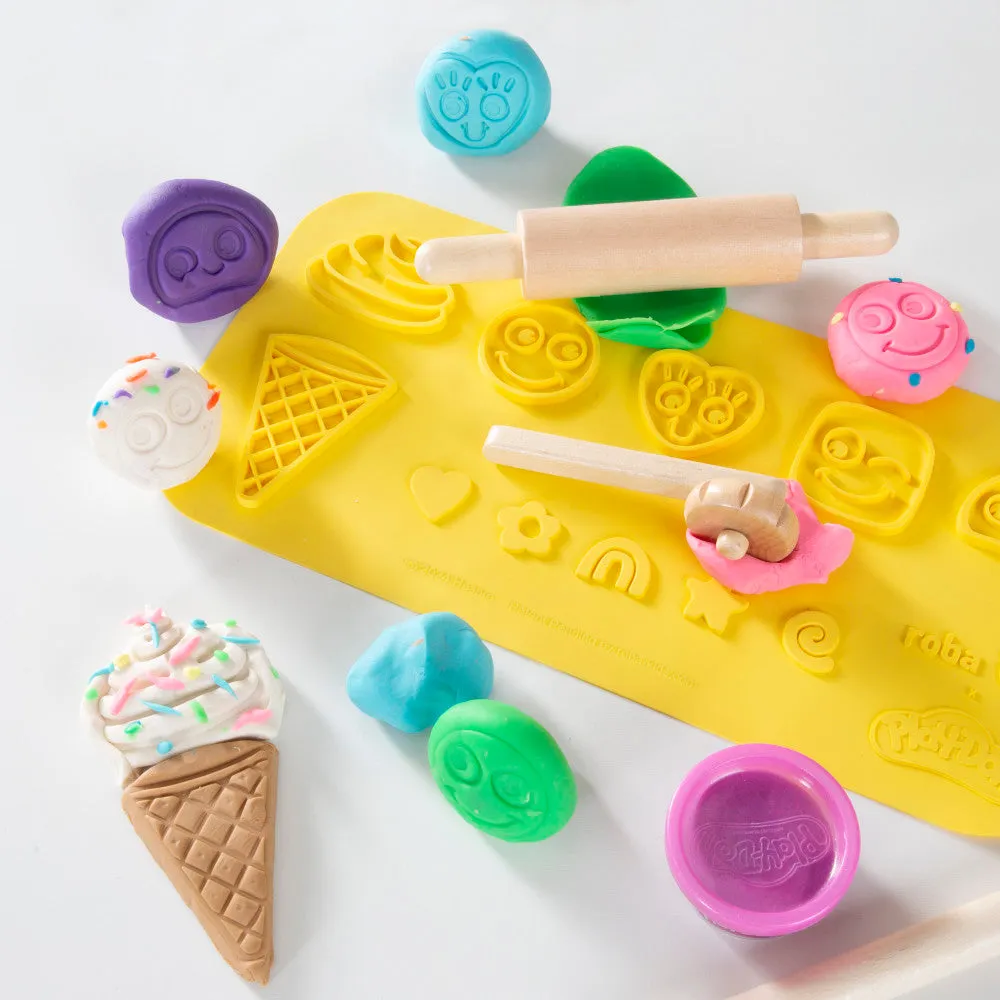 Play-Doh Creative Clay Art Playset - All-Inclusive Set with 6 Colors