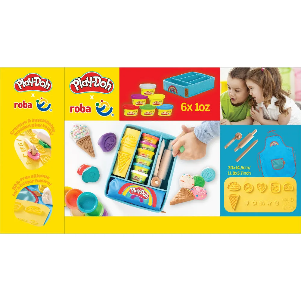 Play-Doh Creative Clay Art Playset - All-Inclusive Set with 6 Colors