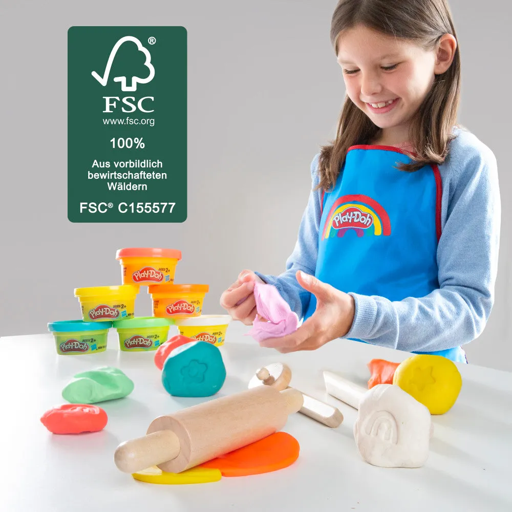 Play-Doh Creative Clay Art Playset - All-Inclusive Set with 6 Colors