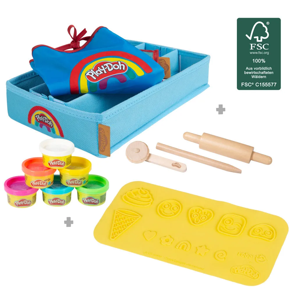 Play-Doh Creative Clay Art Playset - All-Inclusive Set with 6 Colors