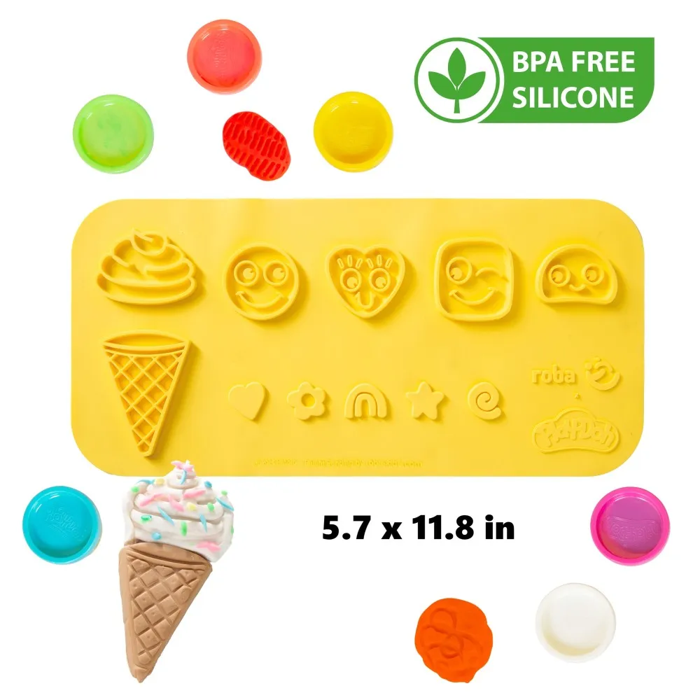 Play-Doh Creative Clay Art Playset - All-Inclusive Set with 6 Colors