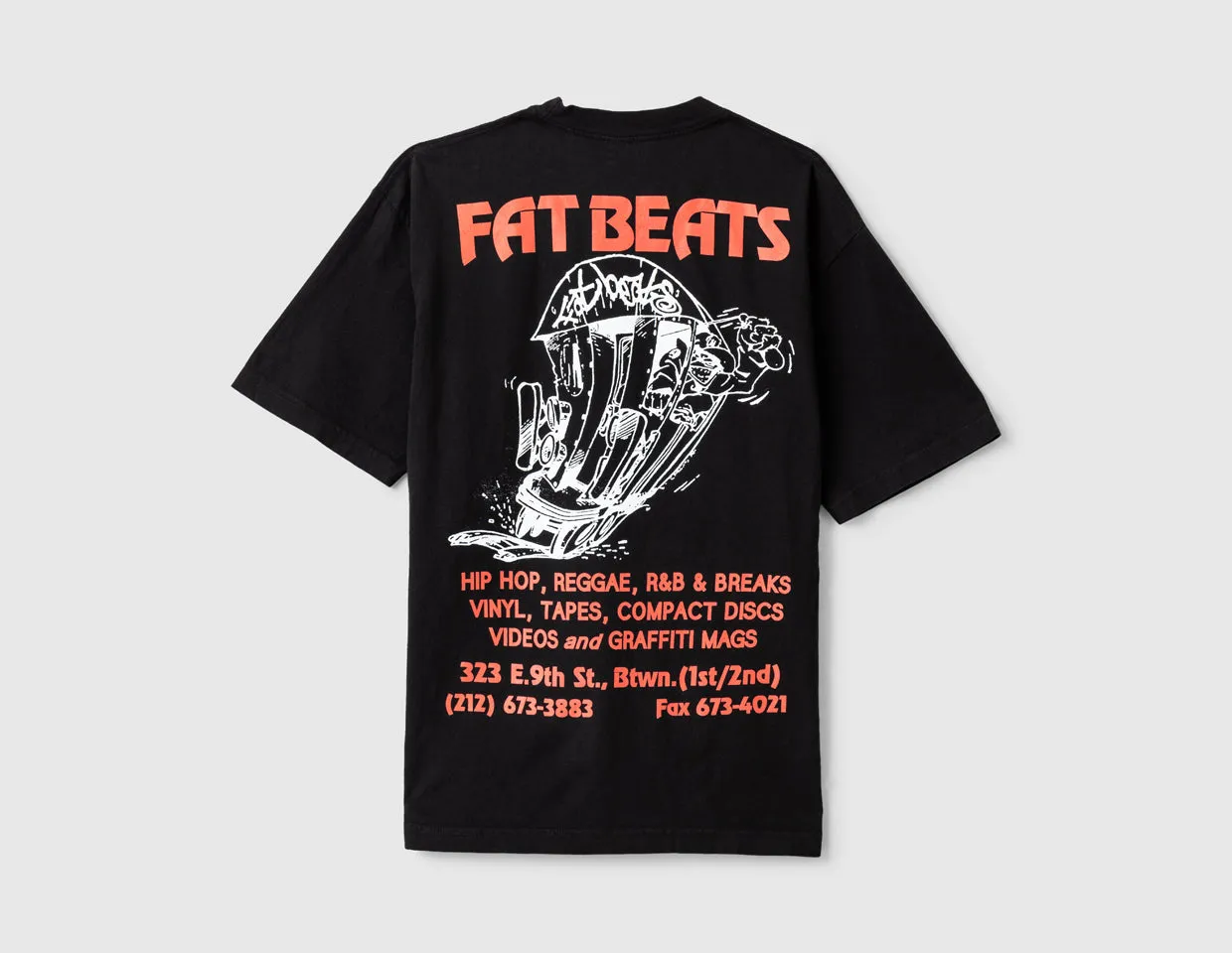 Pleasures 9th Street Tee Black