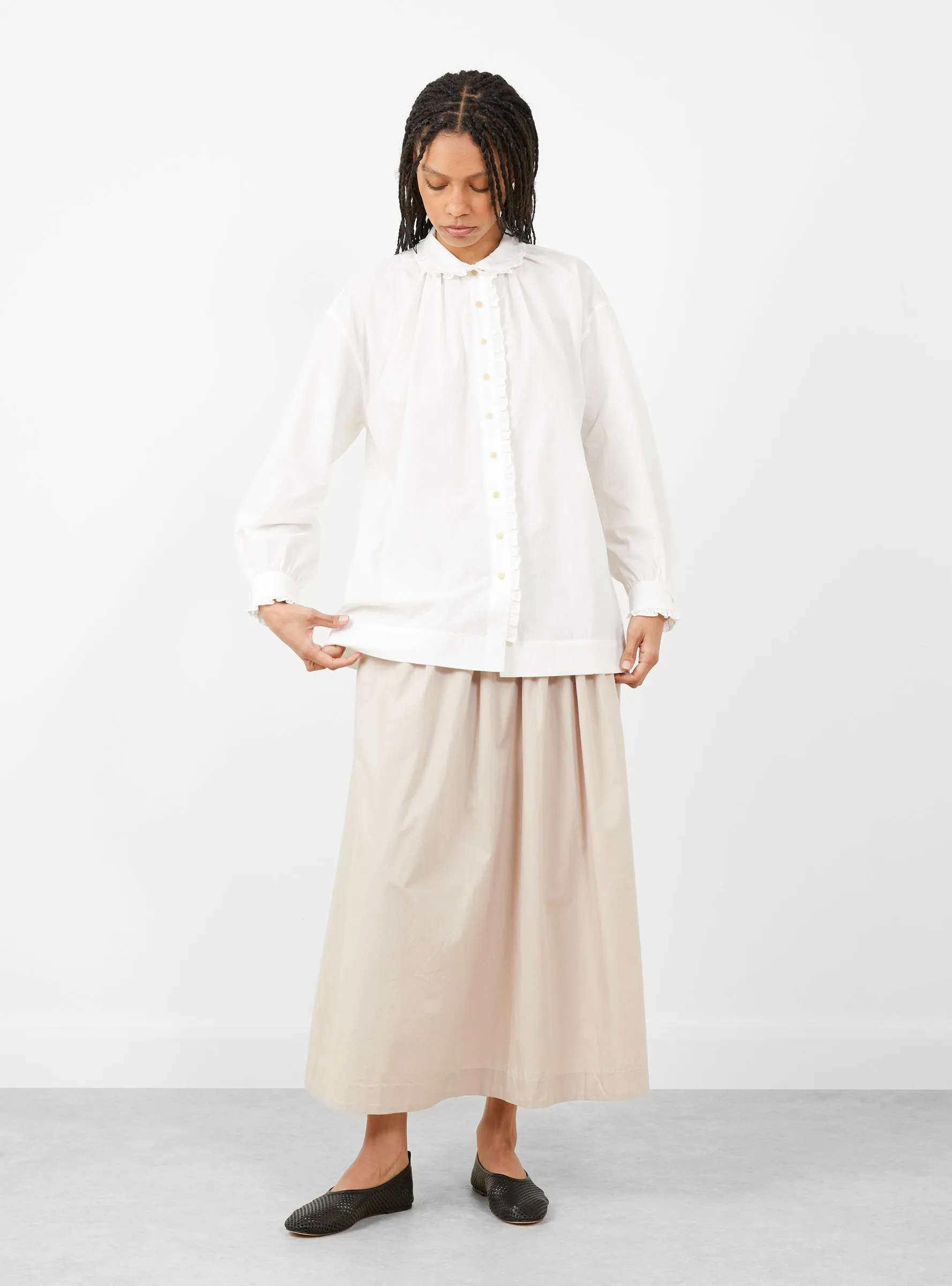 Poppy Blouse White