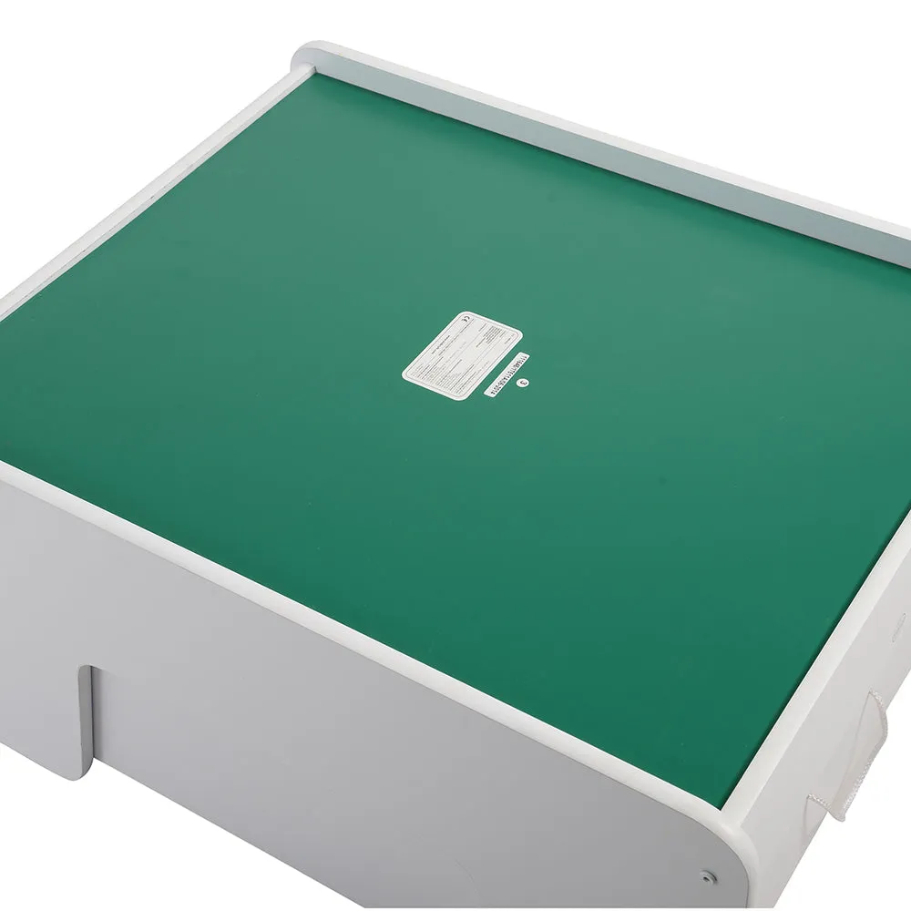 Preschool Building Brick Activity Table with Storage Drawer