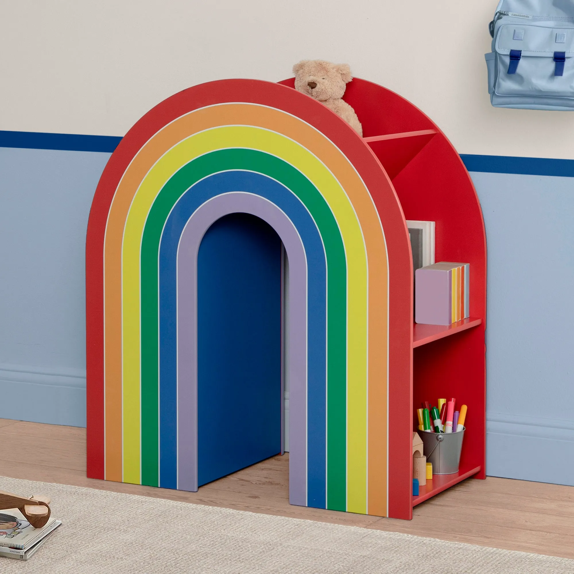 Rainbow Bookcase