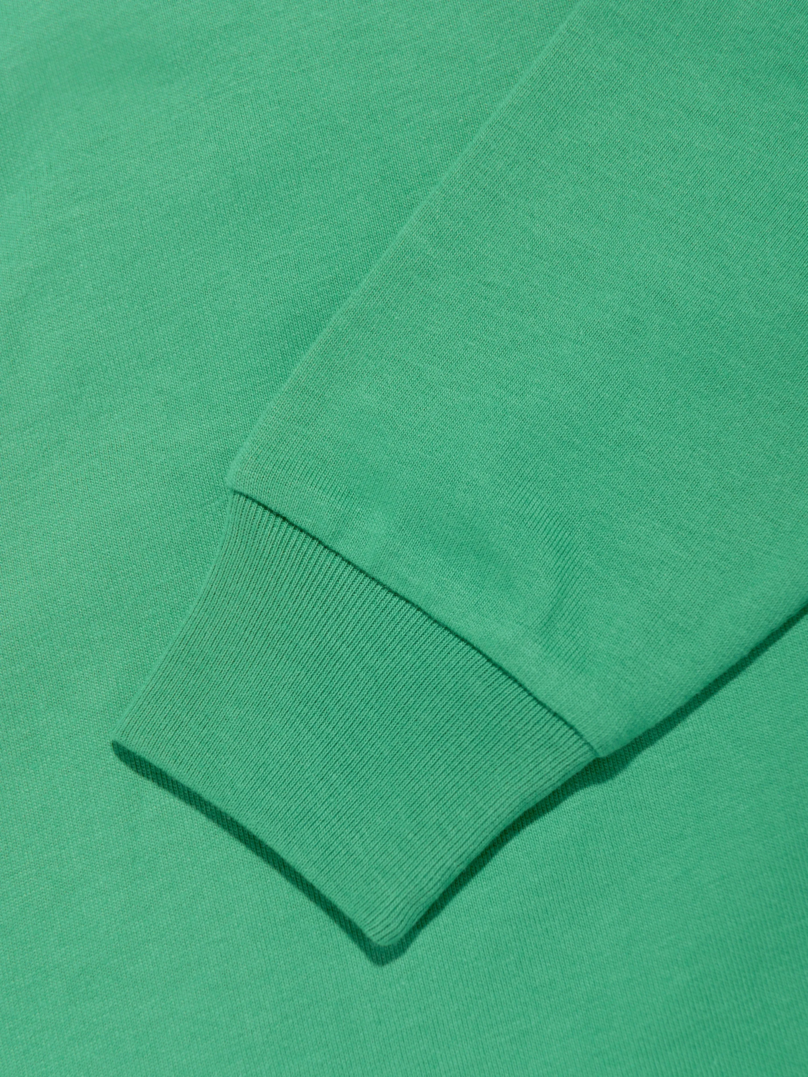 Ralph Lauren Boys Heavy Weight Jersey Rugby Shirt in Green