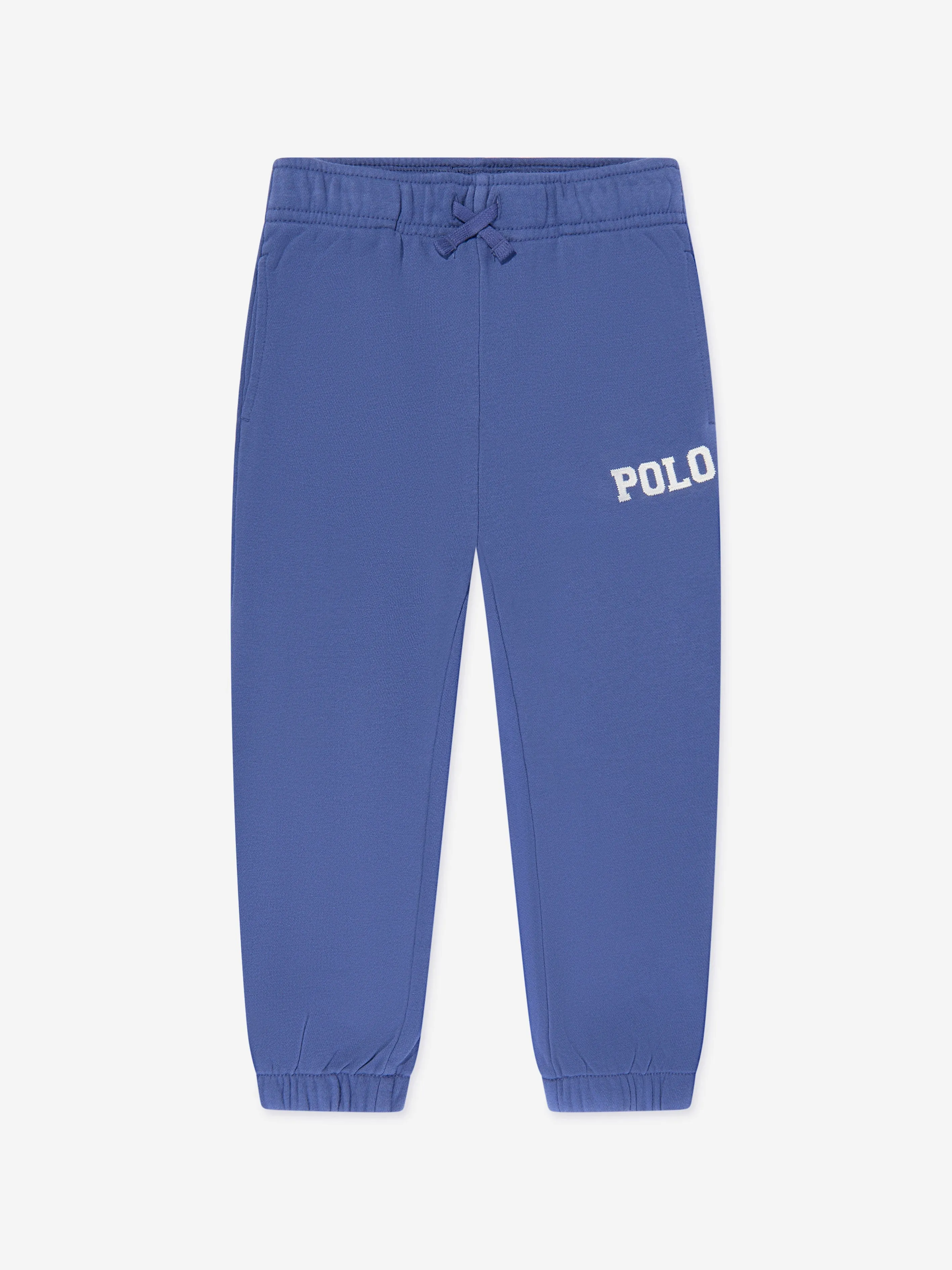 Ralph Lauren Boys Logo Joggers in Blue