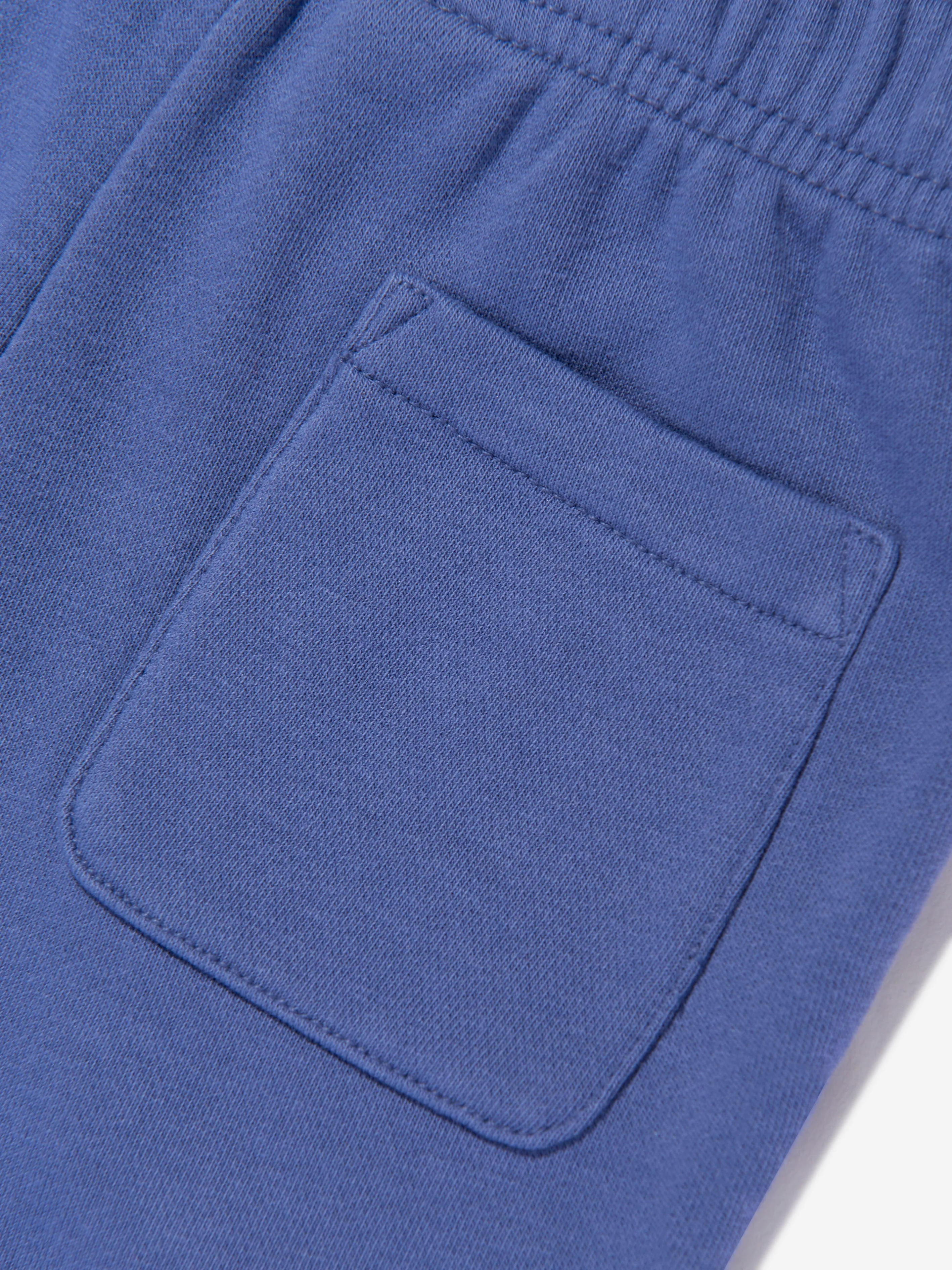 Ralph Lauren Boys Logo Joggers in Blue