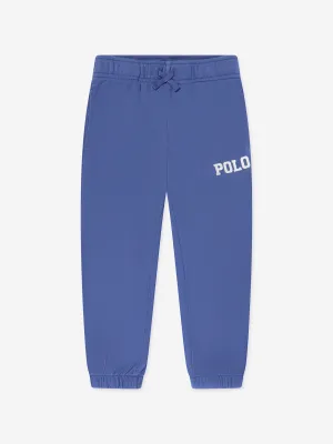 Ralph Lauren Boys Logo Joggers in Blue