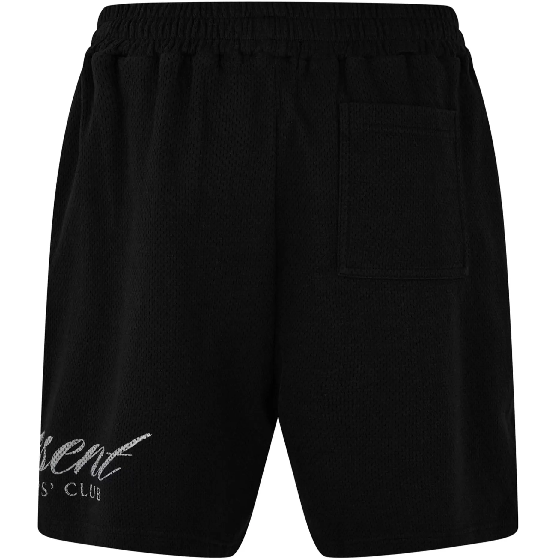 Represent Black Logo Mesh Shorts