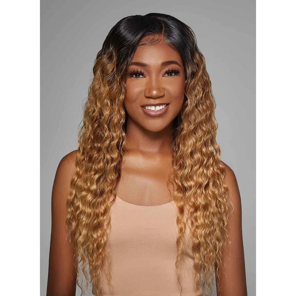 Rio 100% Human Hair 13x6 HD Lace Frontal 28 Wig- Dipped in Gold