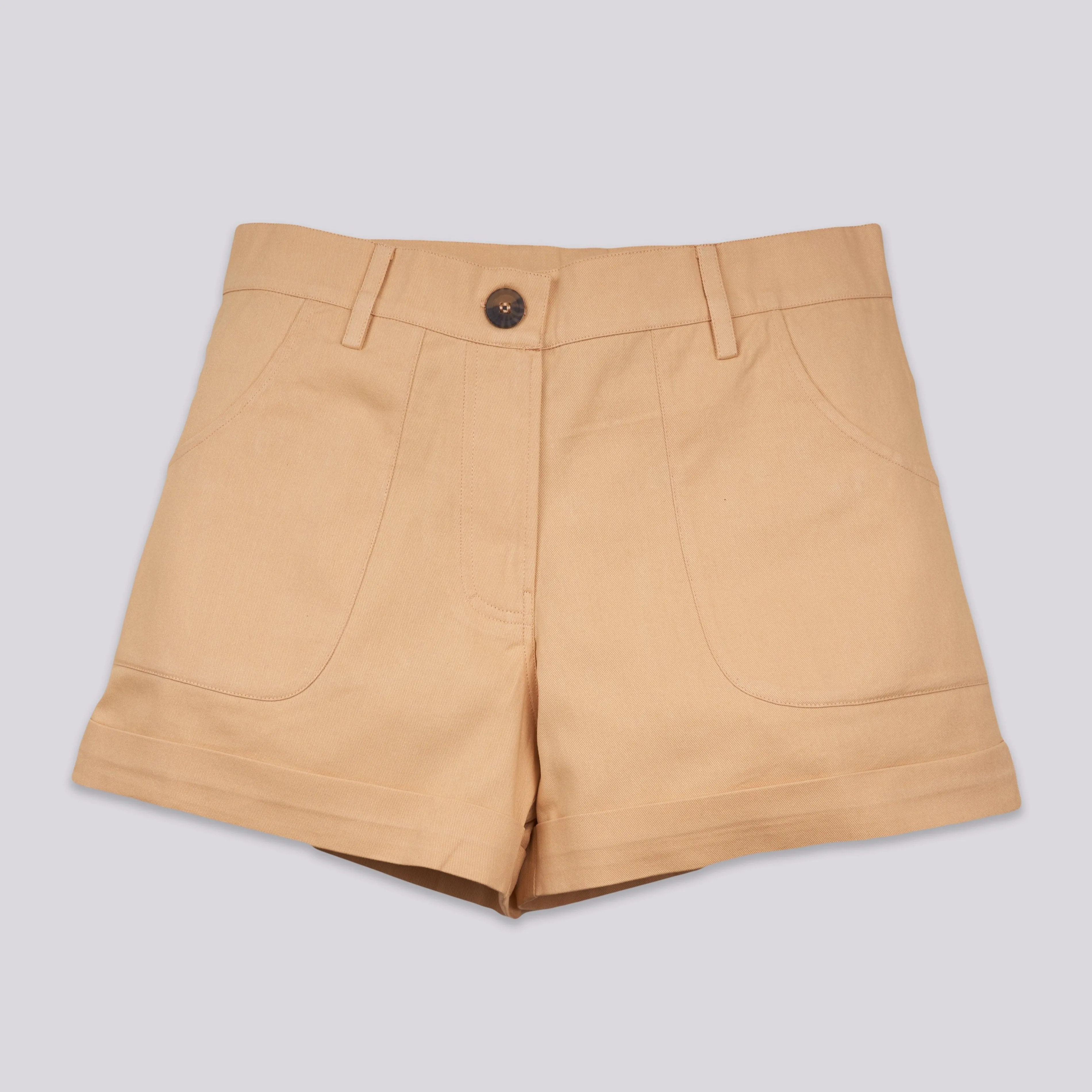 RIVER SHORTS - Cotton Twill | Beige