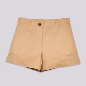 RIVER SHORTS - Cotton Twill | Beige