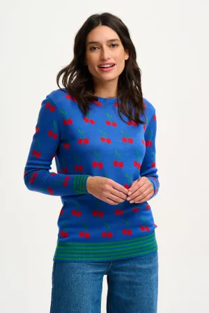 Rosie Jumper - Blue. Cherry Good