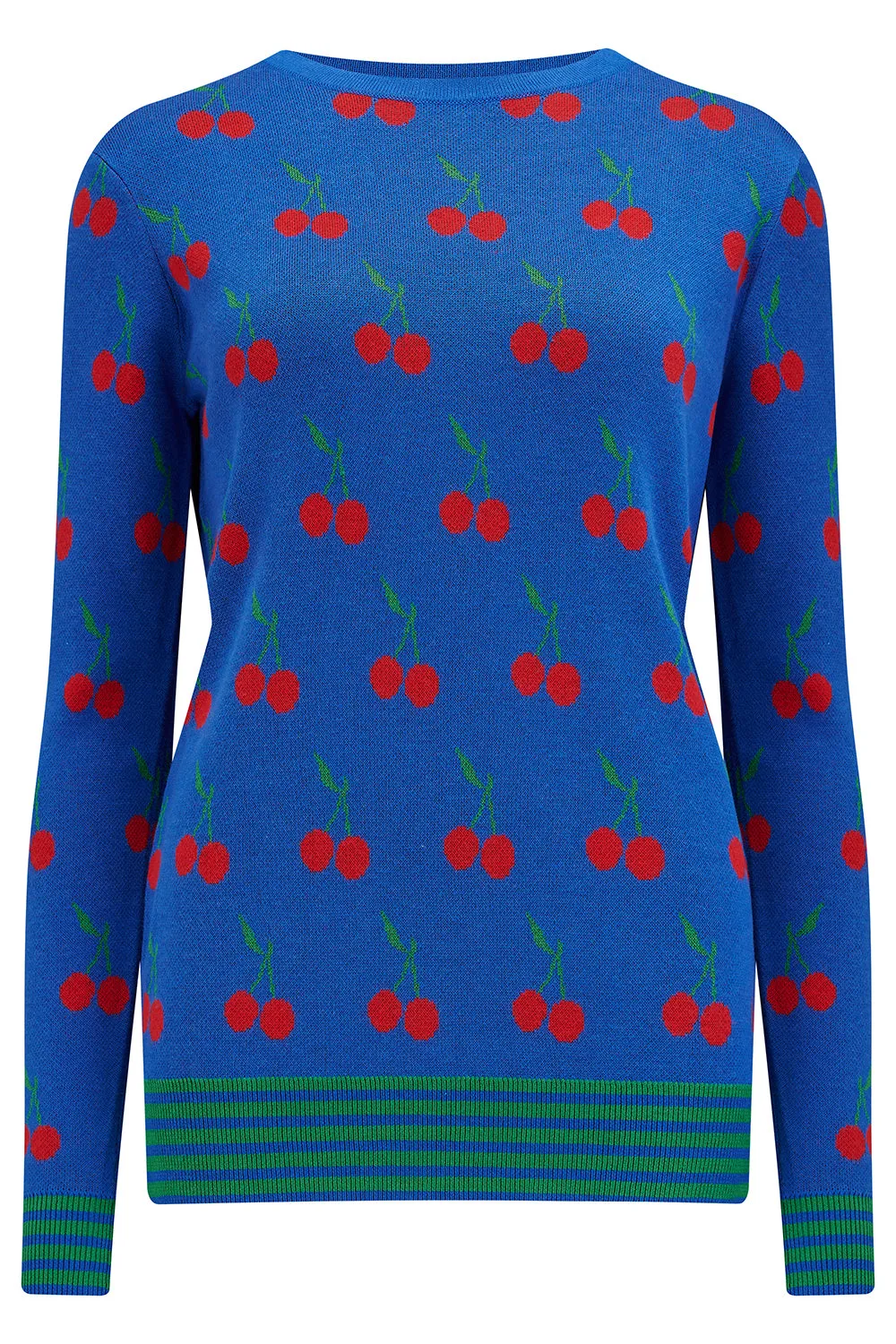 Rosie Jumper - Blue. Cherry Good