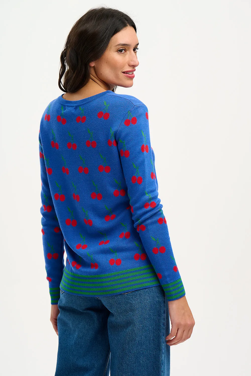 Rosie Jumper - Blue. Cherry Good