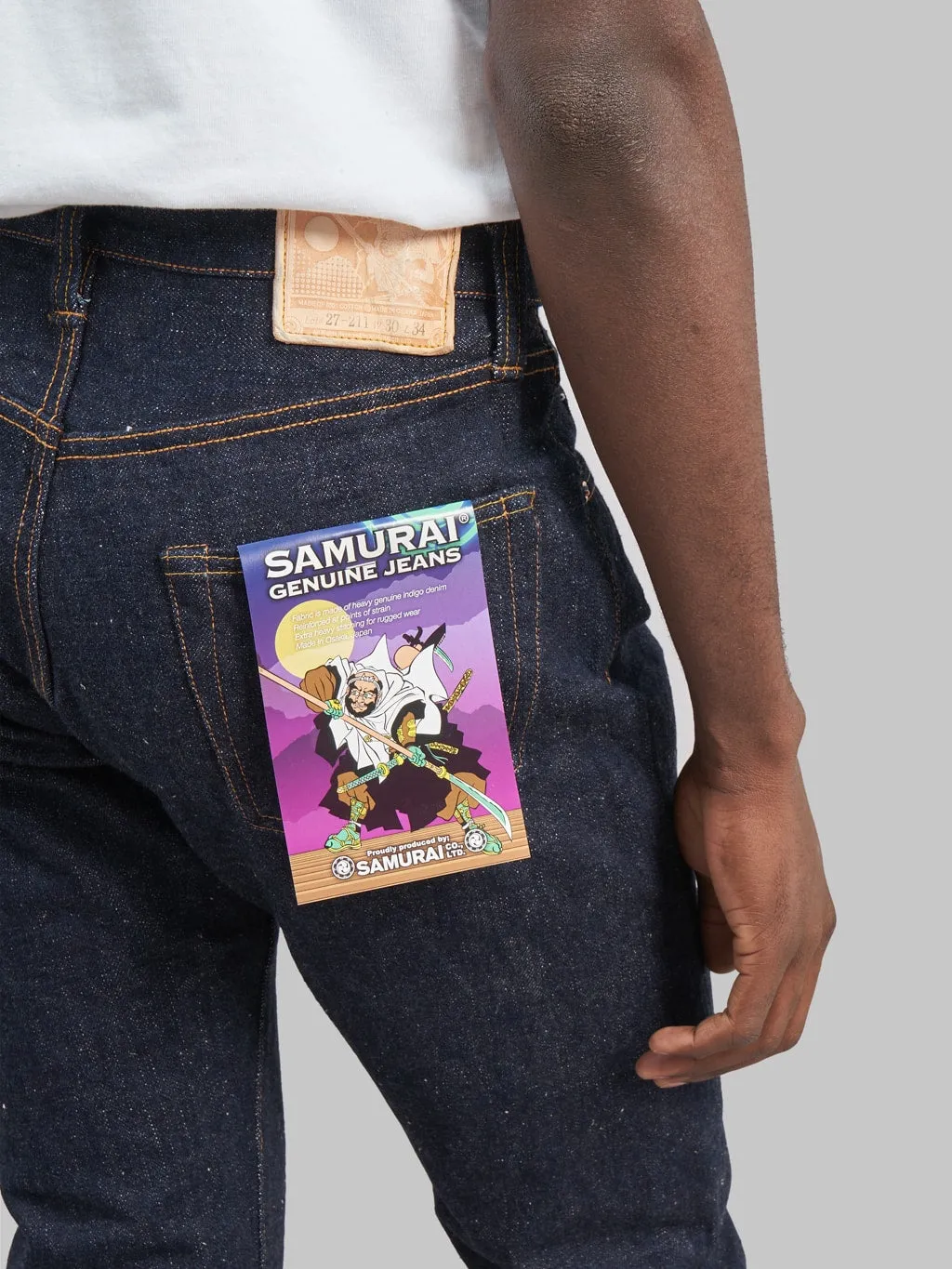 Samurai Jeans S211VX Benkei 17oz Relaxed Tapered Jeans