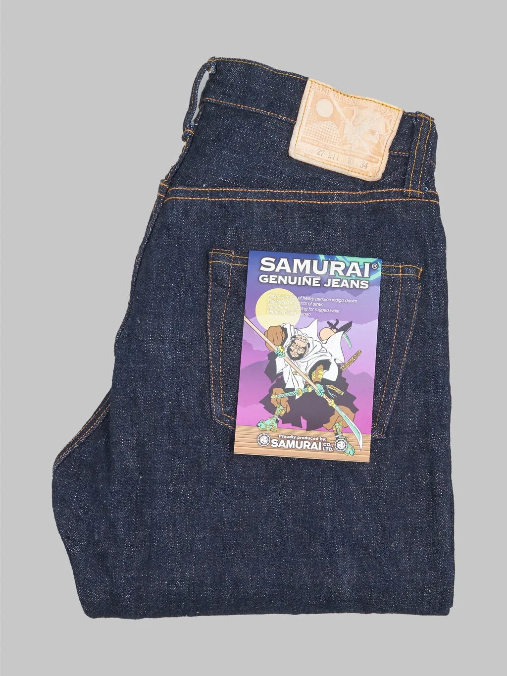 Samurai Jeans S211VX Benkei 17oz Relaxed Tapered Jeans