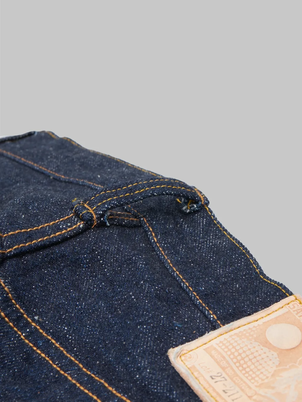 Samurai Jeans S211VX Benkei 17oz Relaxed Tapered Jeans