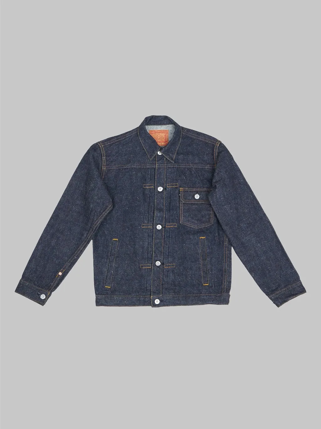 Samurai Jeans S5512PX15oz Otokogi Denim Type I Jacket With Pockets