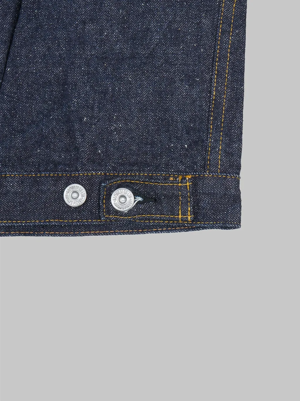 Samurai Jeans S5512PX15oz Otokogi Denim Type I Jacket With Pockets