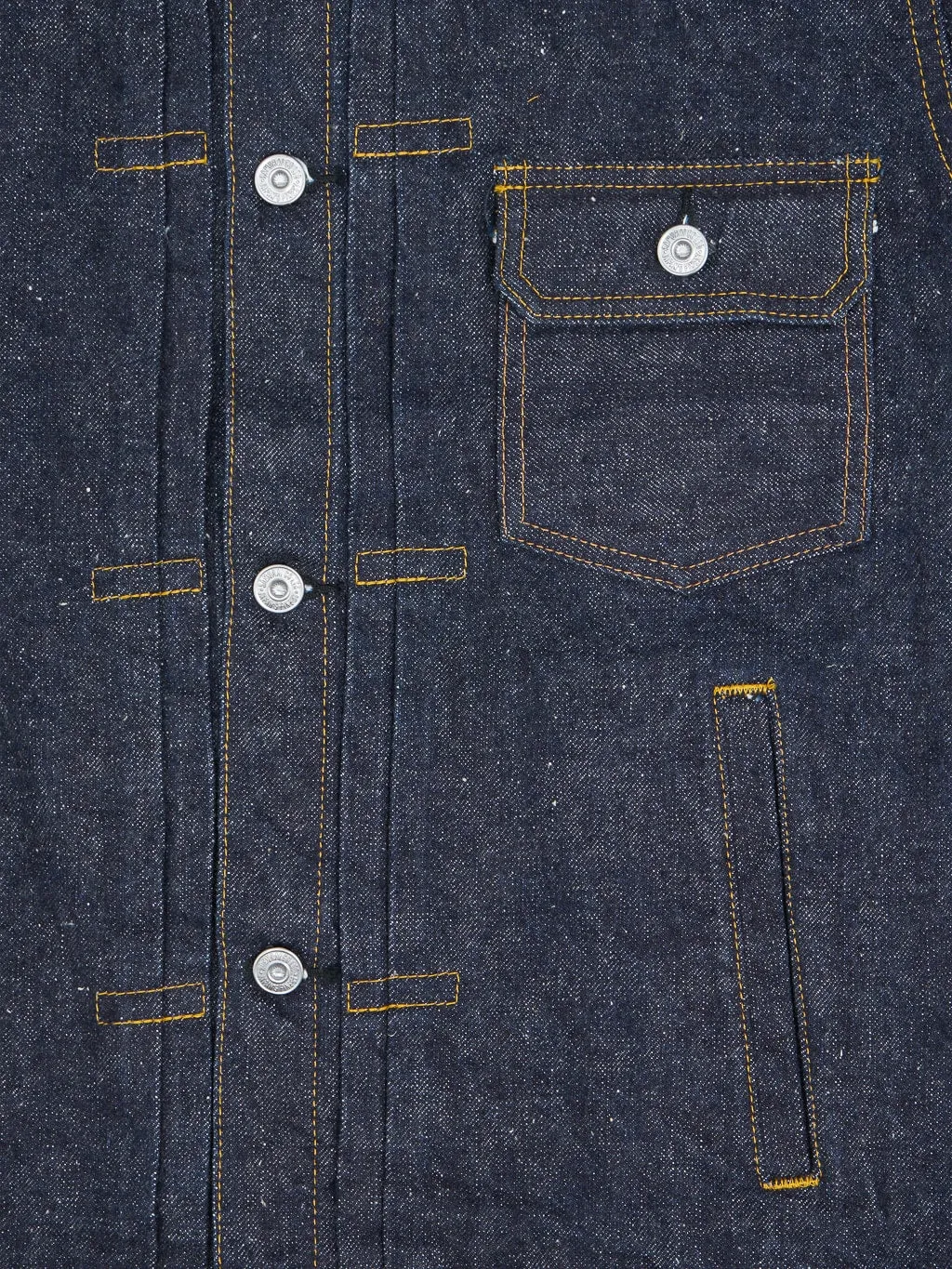 Samurai Jeans S5512PX15oz Otokogi Denim Type I Jacket With Pockets
