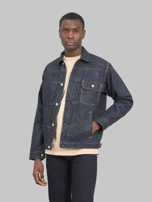 Samurai Jeans S5512PX15oz Otokogi Denim Type I Jacket With Pockets