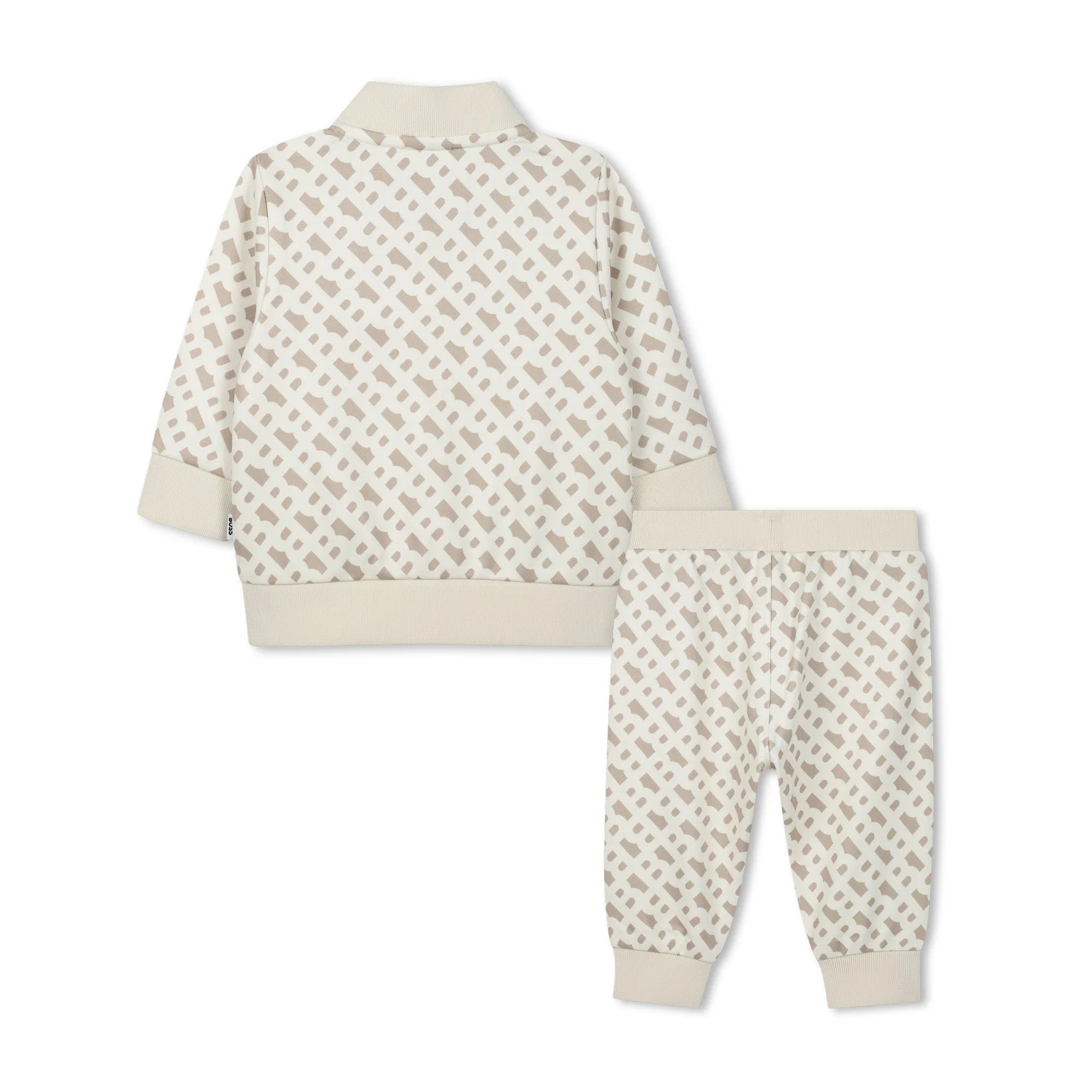 Sand Cardigan Patterned Pants Set