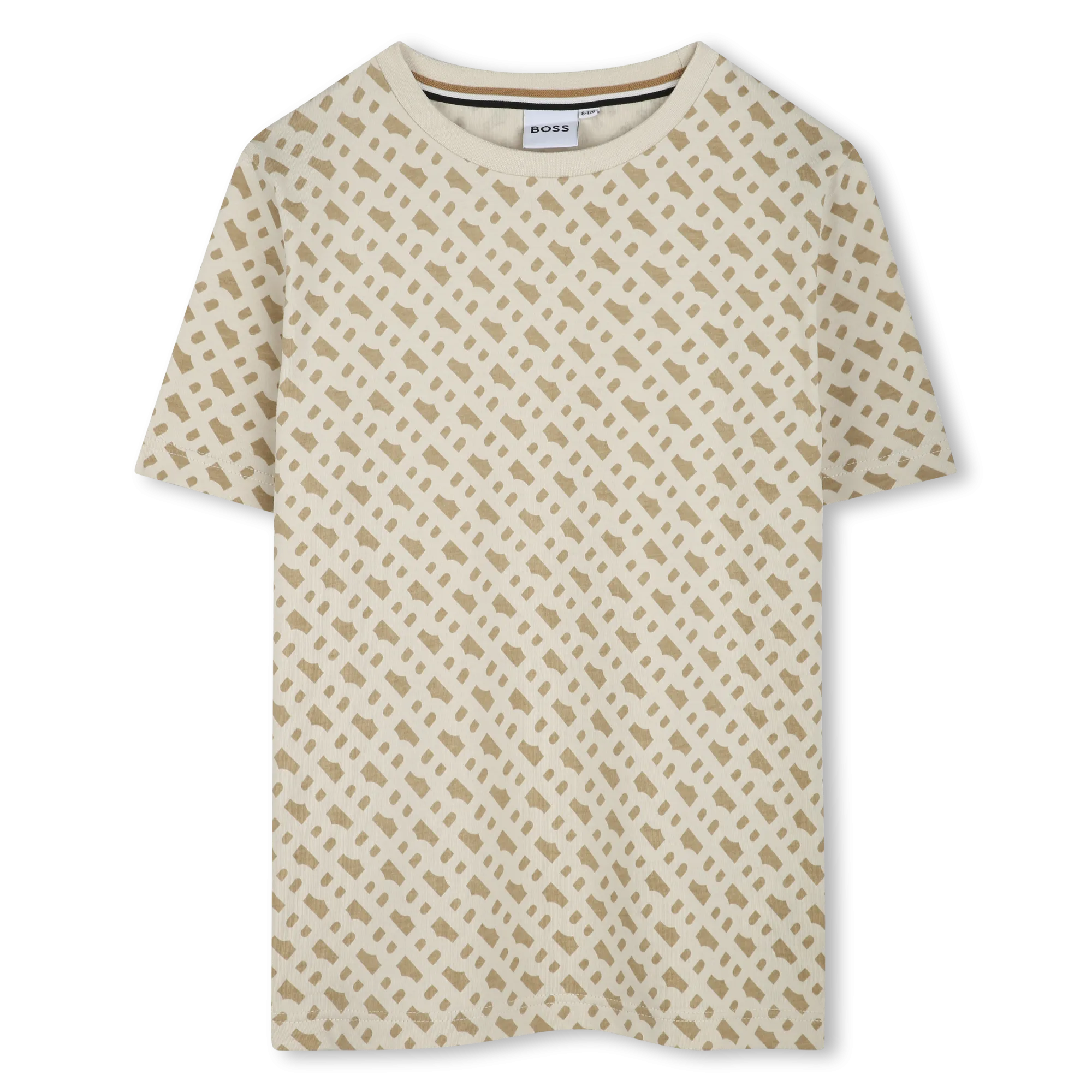 Sand Pattern Logo T-Shirt