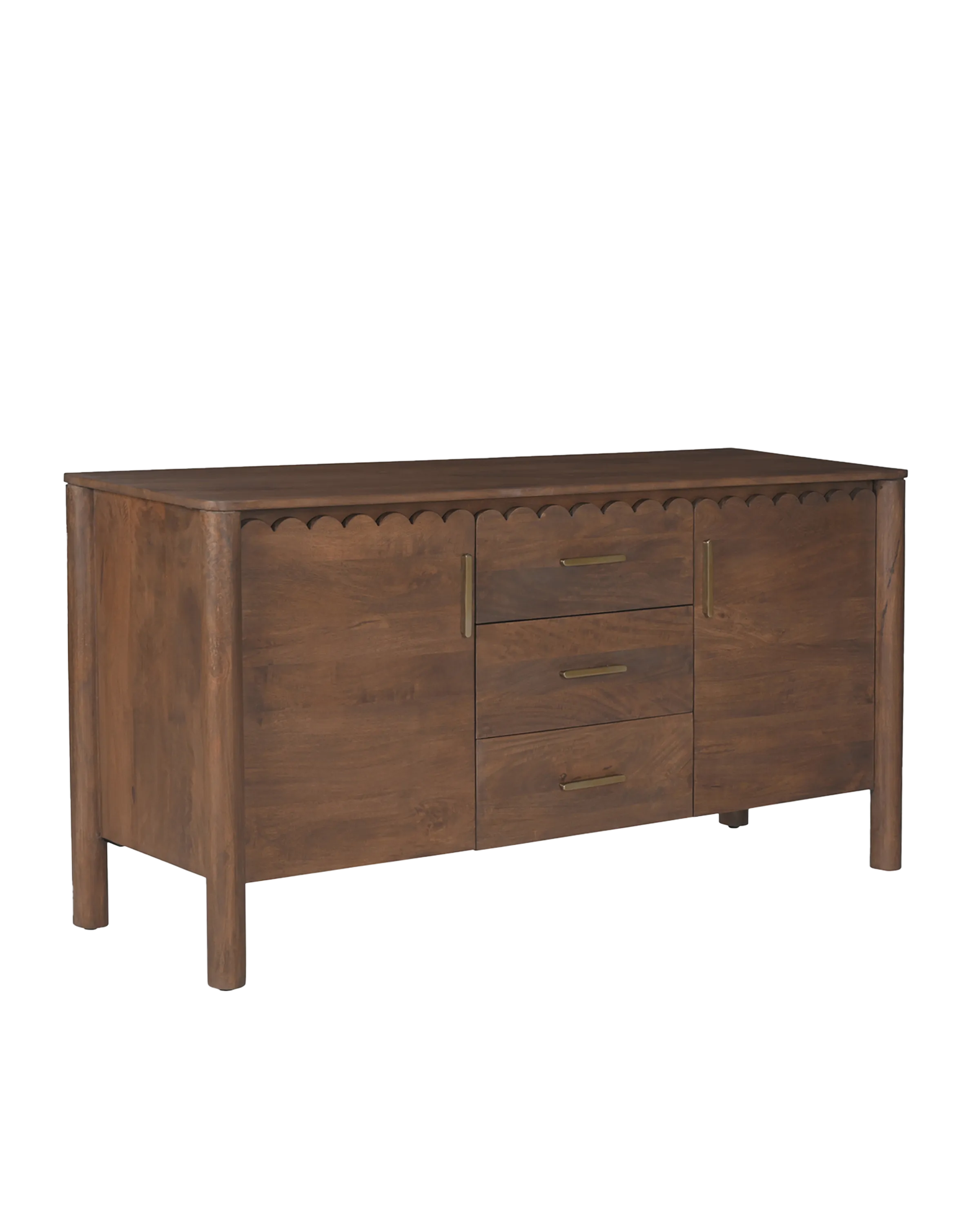 SCALLOP 3-DRAWER SIDEBOARD