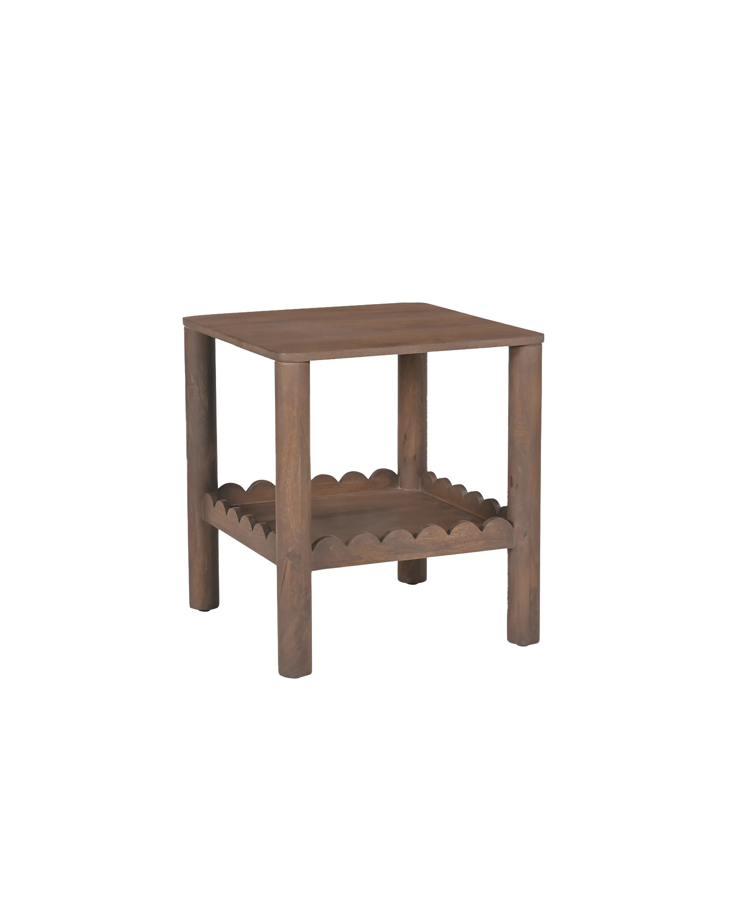SCALLOP SIDE TABLE