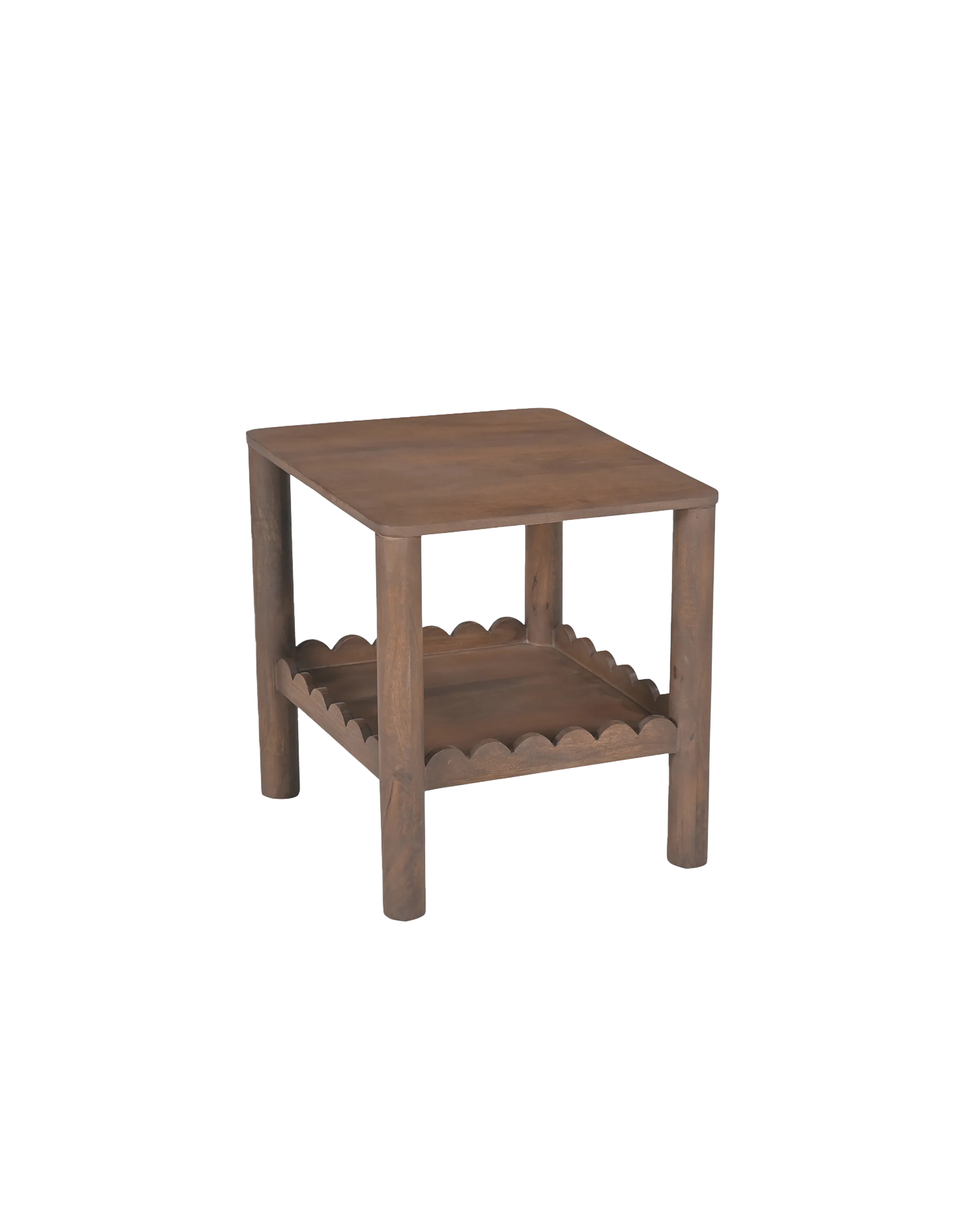 SCALLOP SIDE TABLE
