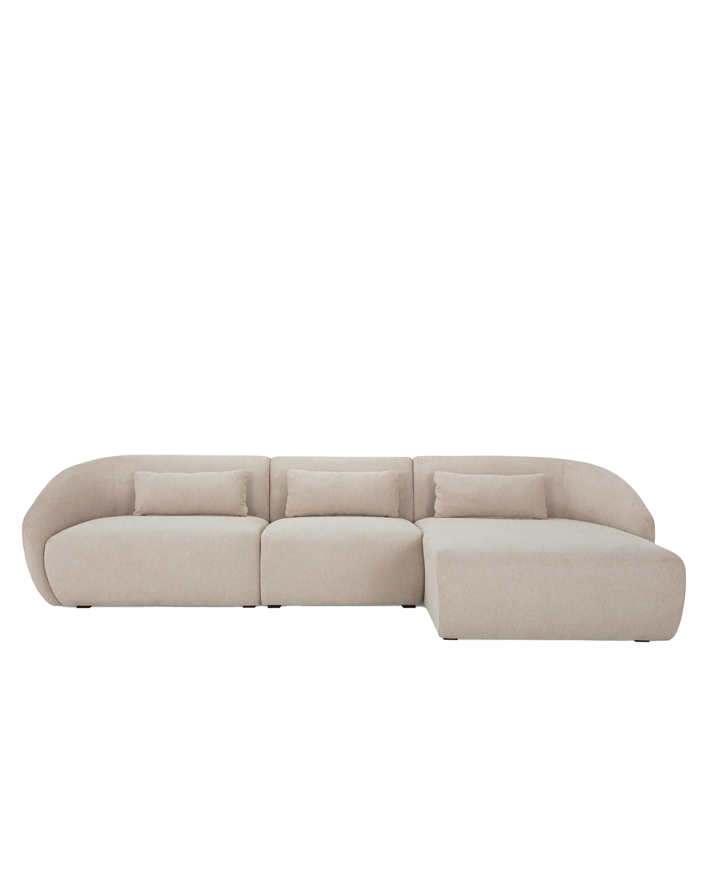 SCULPTED MODULAR SECTIONAL