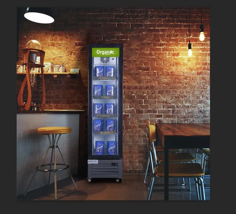 SDGR 15"N Semi Vertical Glass Door Model