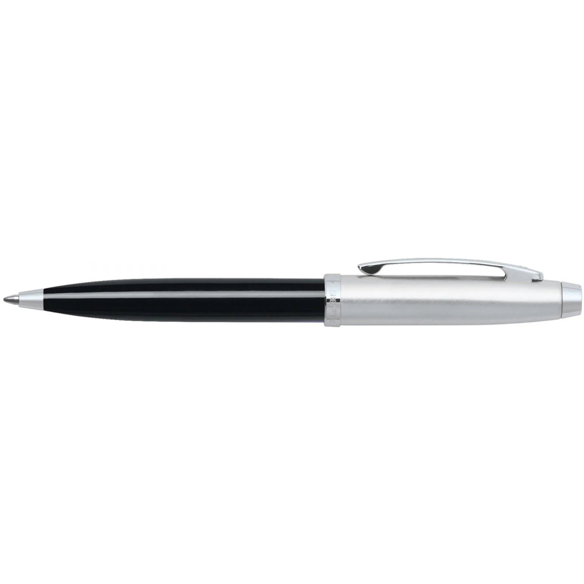 Sheaffer Ballpoint Pen - 100 Glossy Black Finish with Chrome Plated Trim | E2931351
