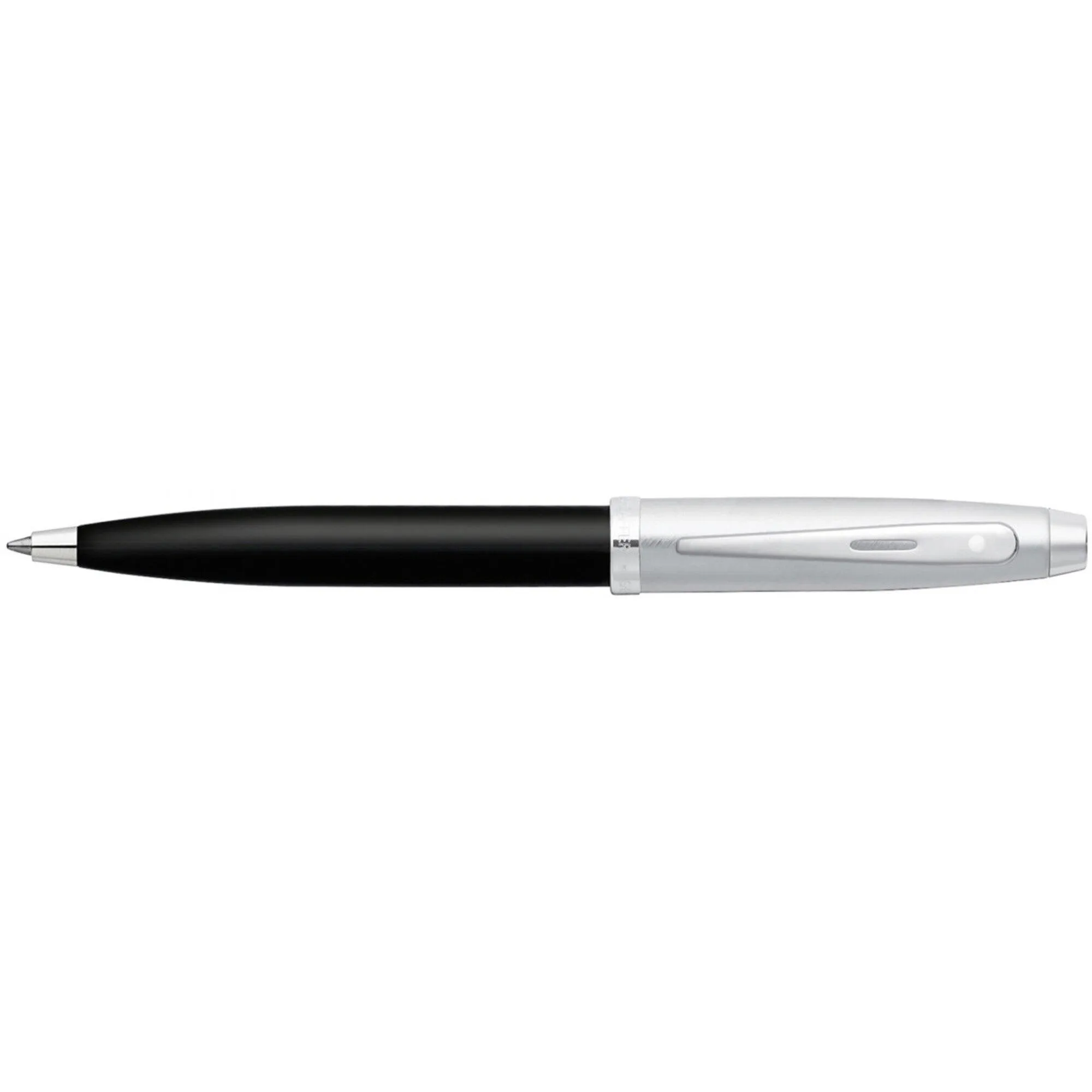 Sheaffer Ballpoint Pen - 100 Glossy Black Finish with Chrome Plated Trim | E2931351
