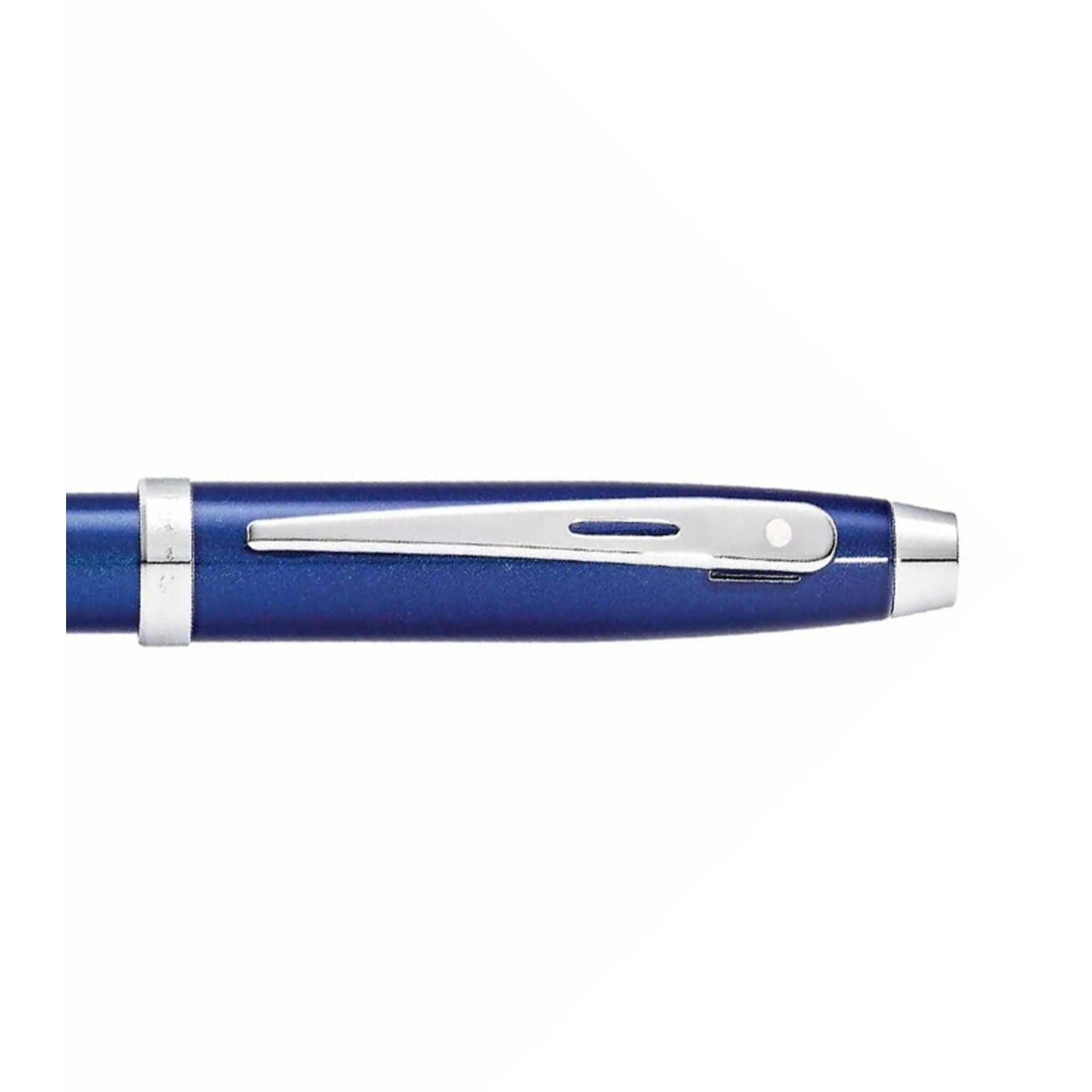 Sheaffer Ballpoint Pen - 100 Glossy Blue Finish Barrel with Cut-Out Clip | E2933951