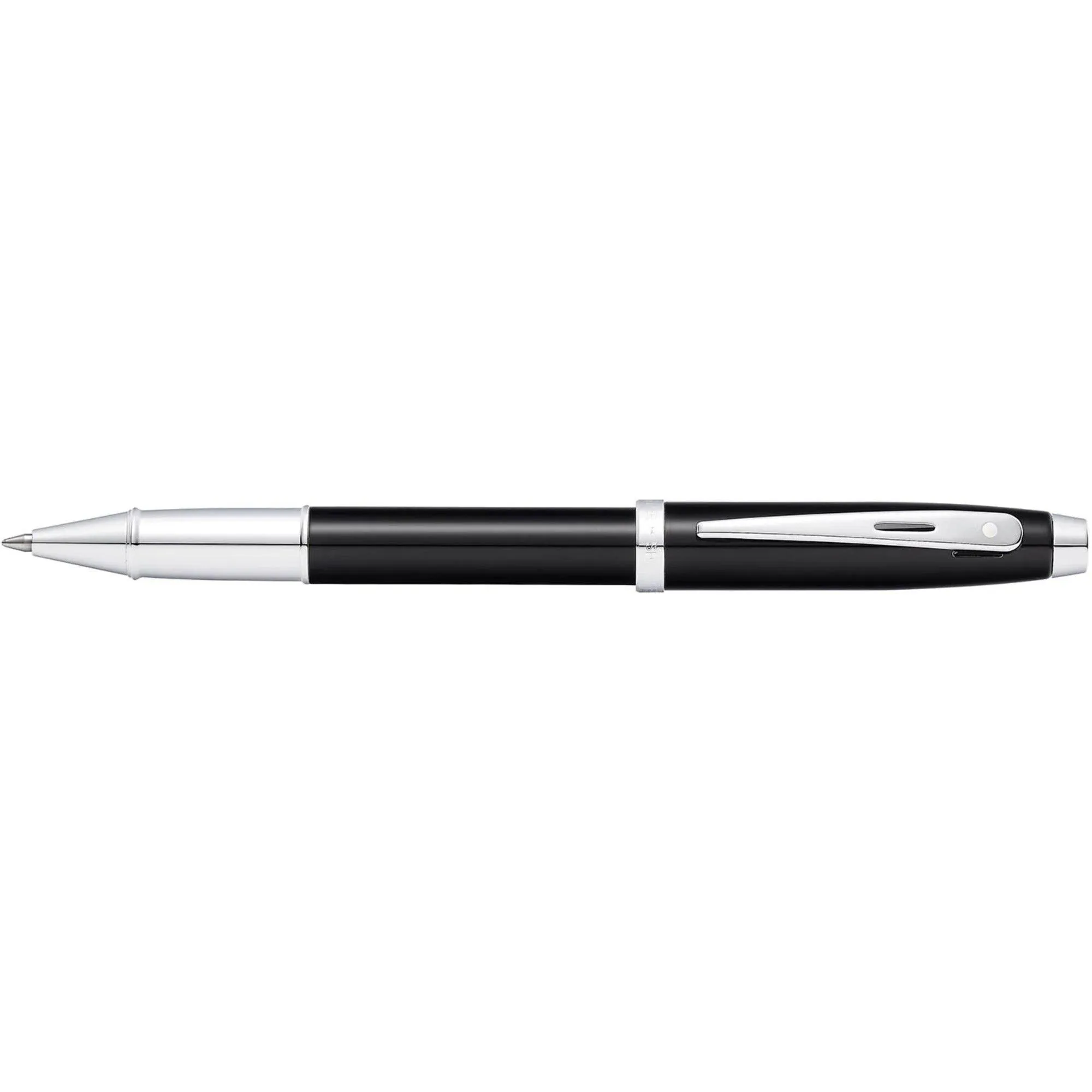 Sheaffer Rollerball Pen - 100 Glossy Black Lacquer Finish with Chrome Trims | E1933851