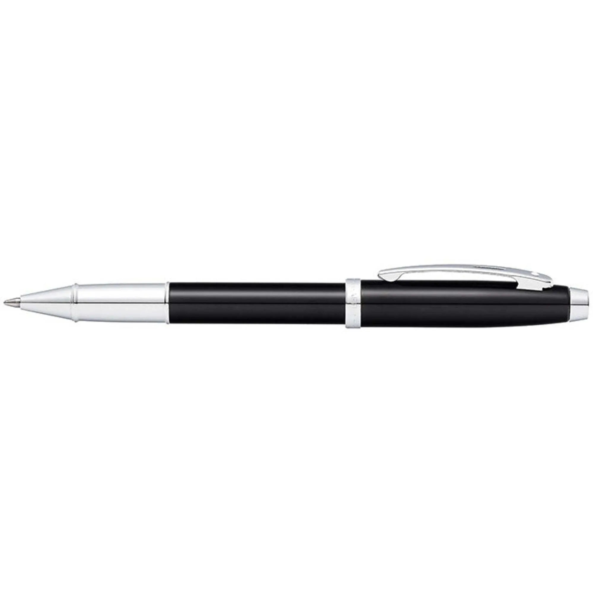 Sheaffer Rollerball Pen - 100 Glossy Black Lacquer Finish with Chrome Trims | E1933851