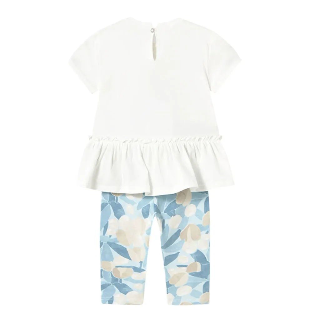 Sky Blue Princess Leggings Set