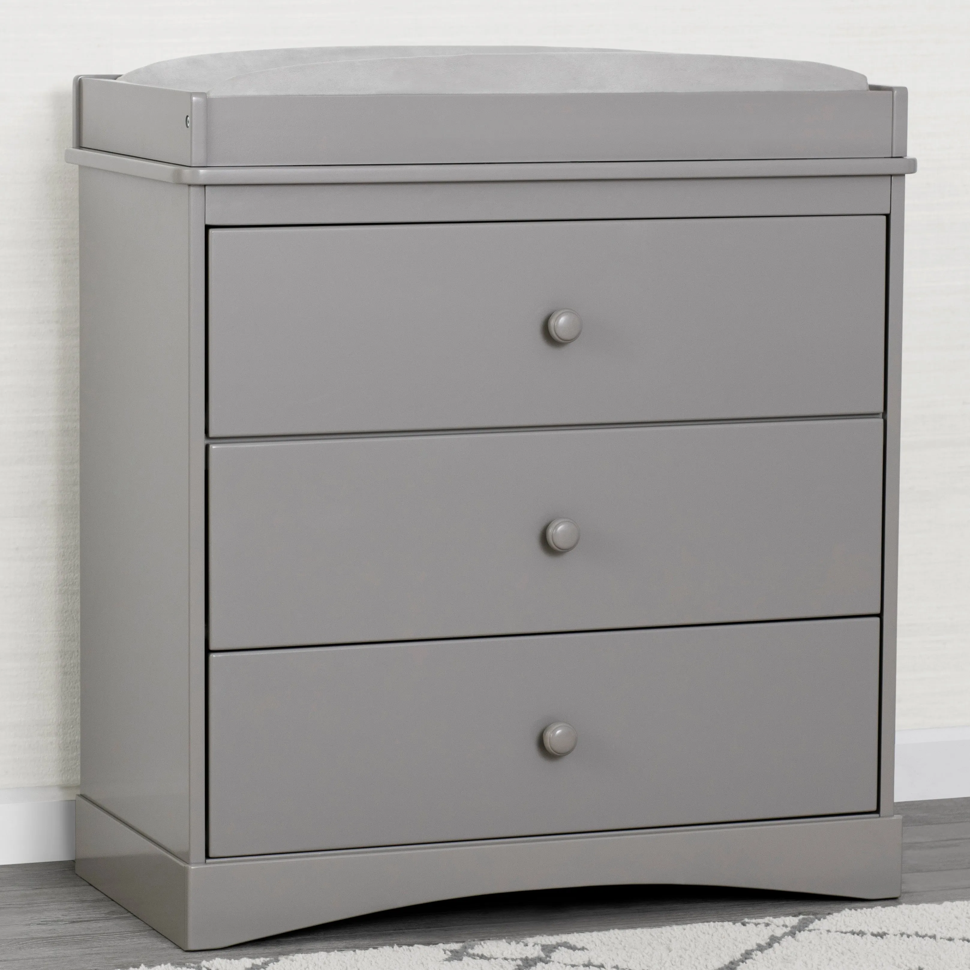 Skylar 3 Drawer Dresser with Changing Top and Interlocking Drawers