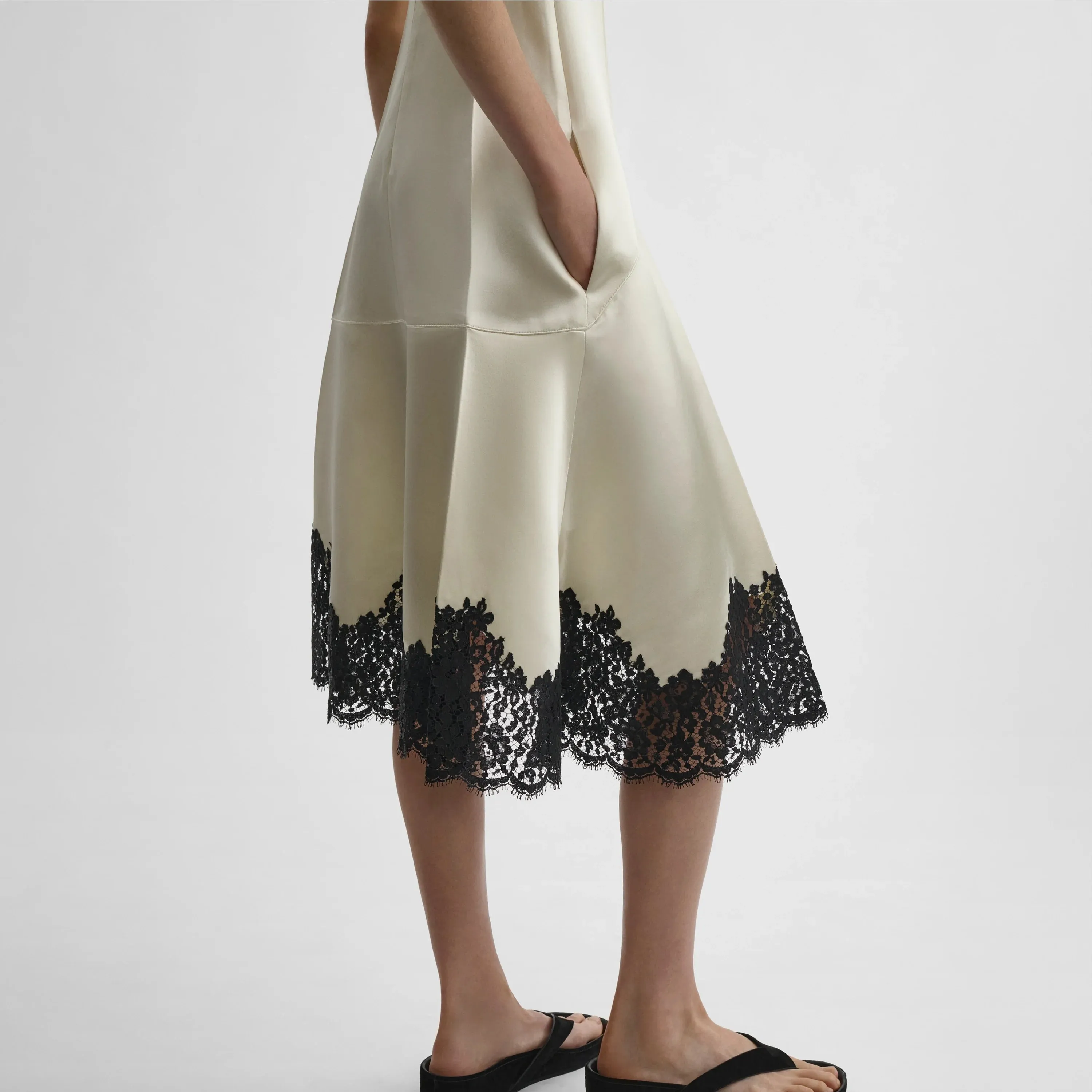 SLICKED SLIP | vanilla viscose