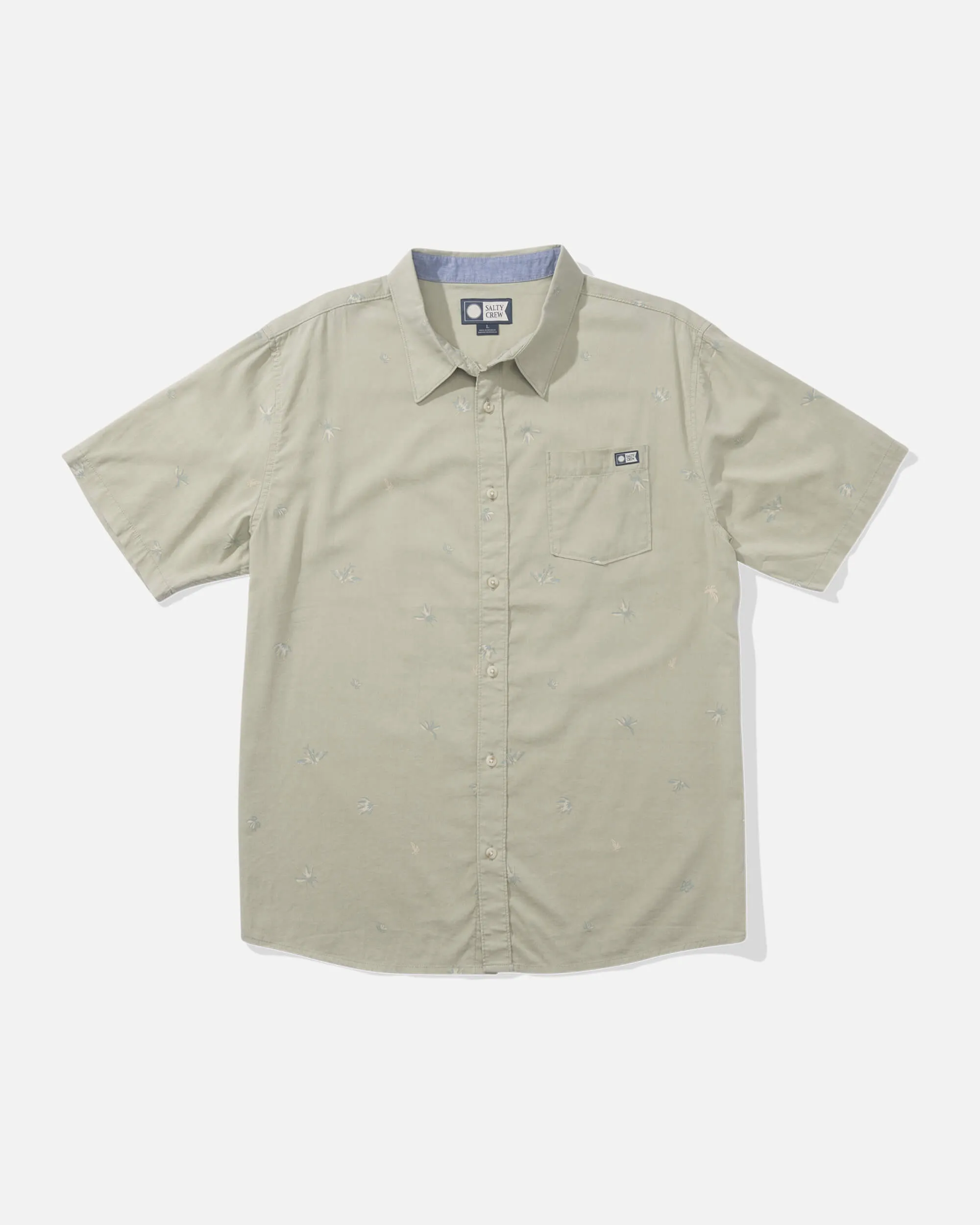 Small Kine Ss Woven - Sage