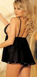 Snow White's Sequined Babydoll Nightie