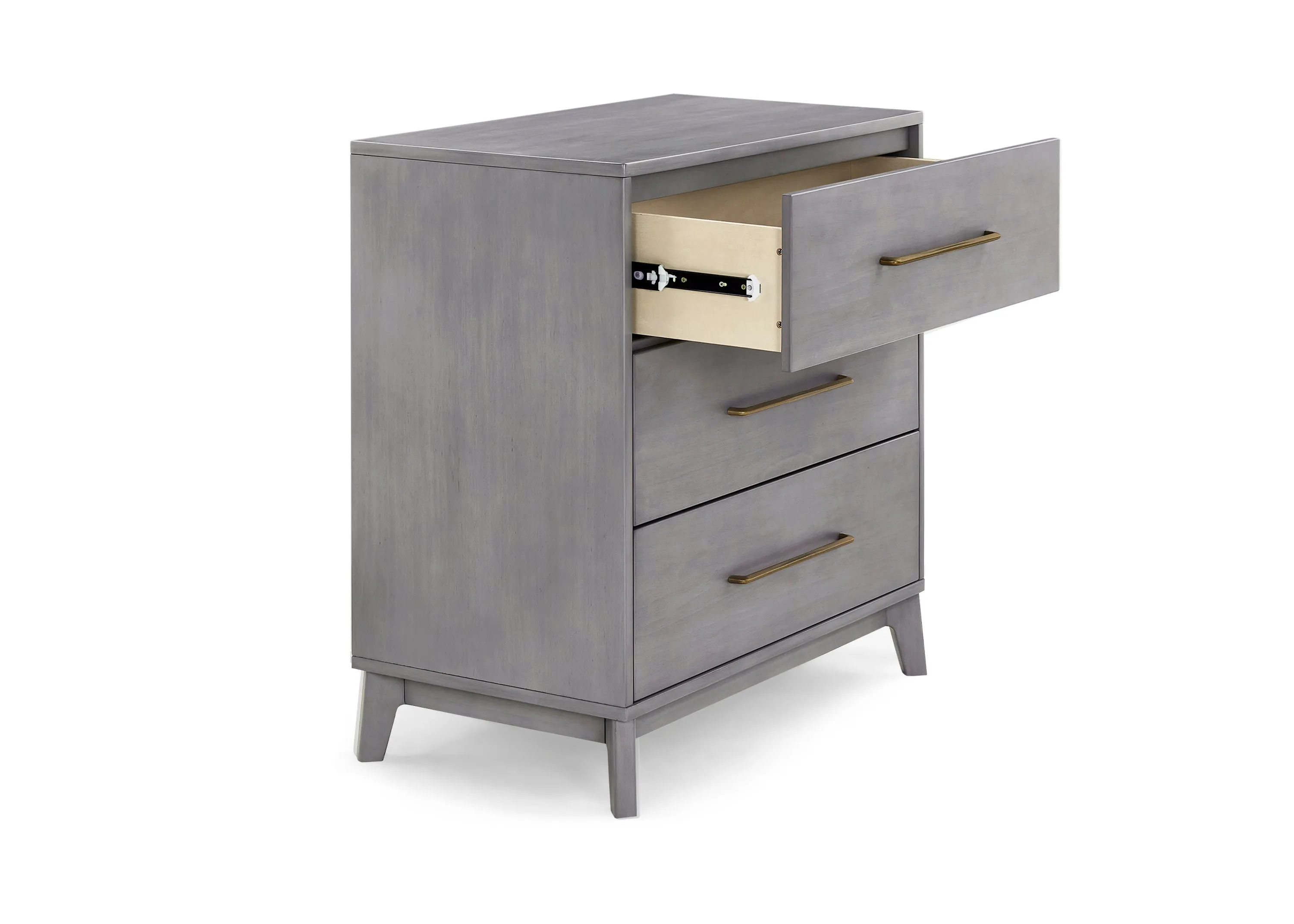 Spencer 3 Drawer Dresser with Changing Top and Interlocking Drawers