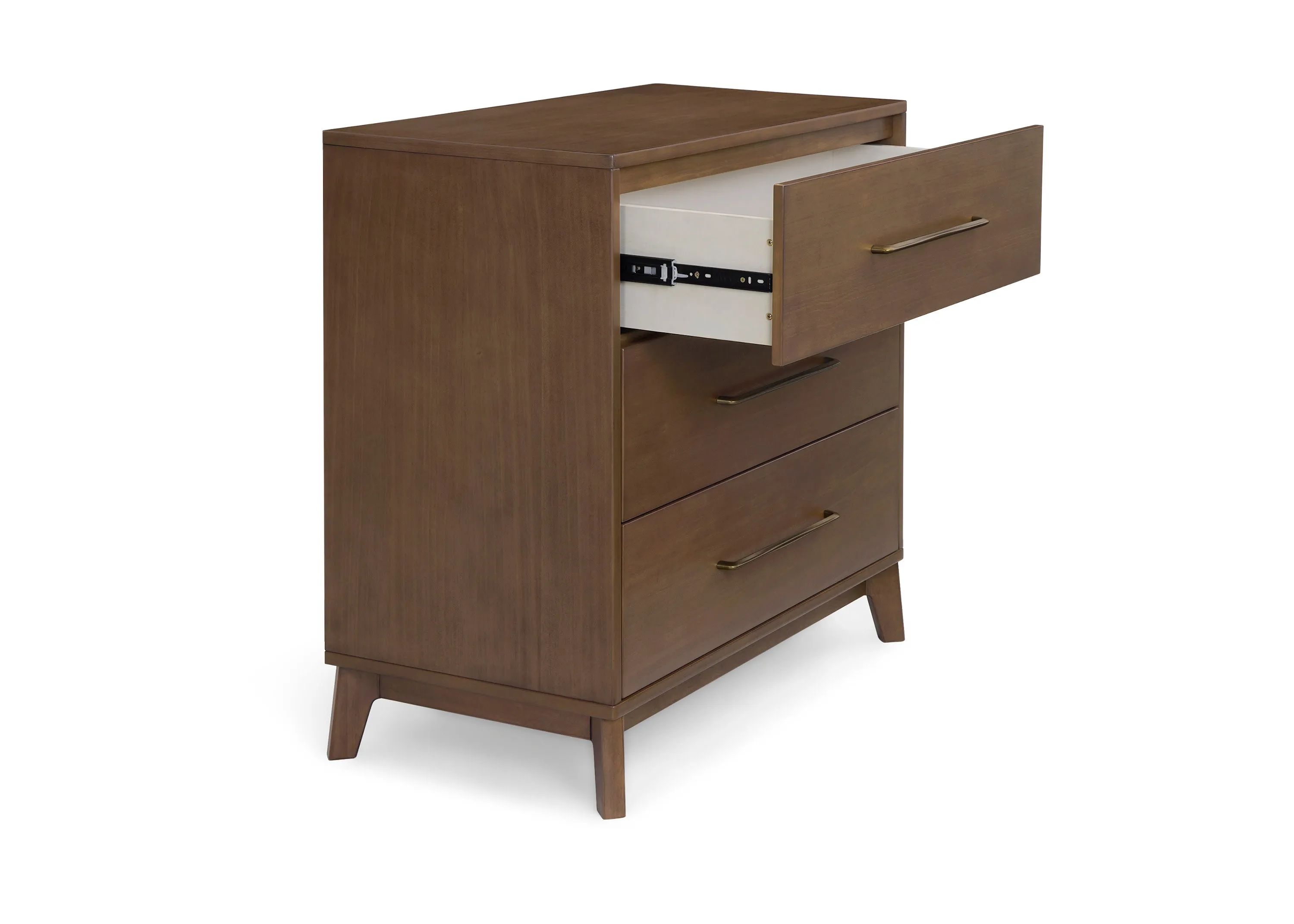 Spencer 3 Drawer Dresser with Changing Top and Interlocking Drawers