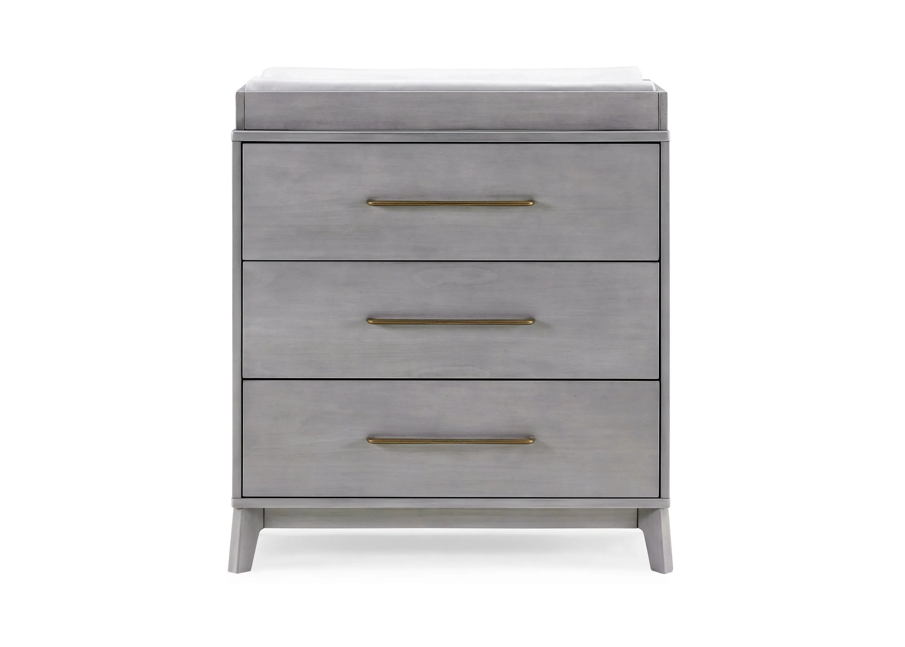 Spencer 3 Drawer Dresser with Changing Top and Interlocking Drawers