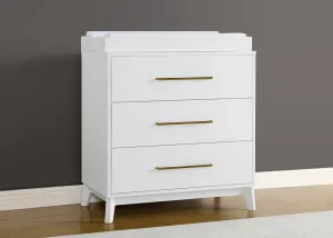 Spencer 3 Drawer Dresser with Changing Top and Interlocking Drawers