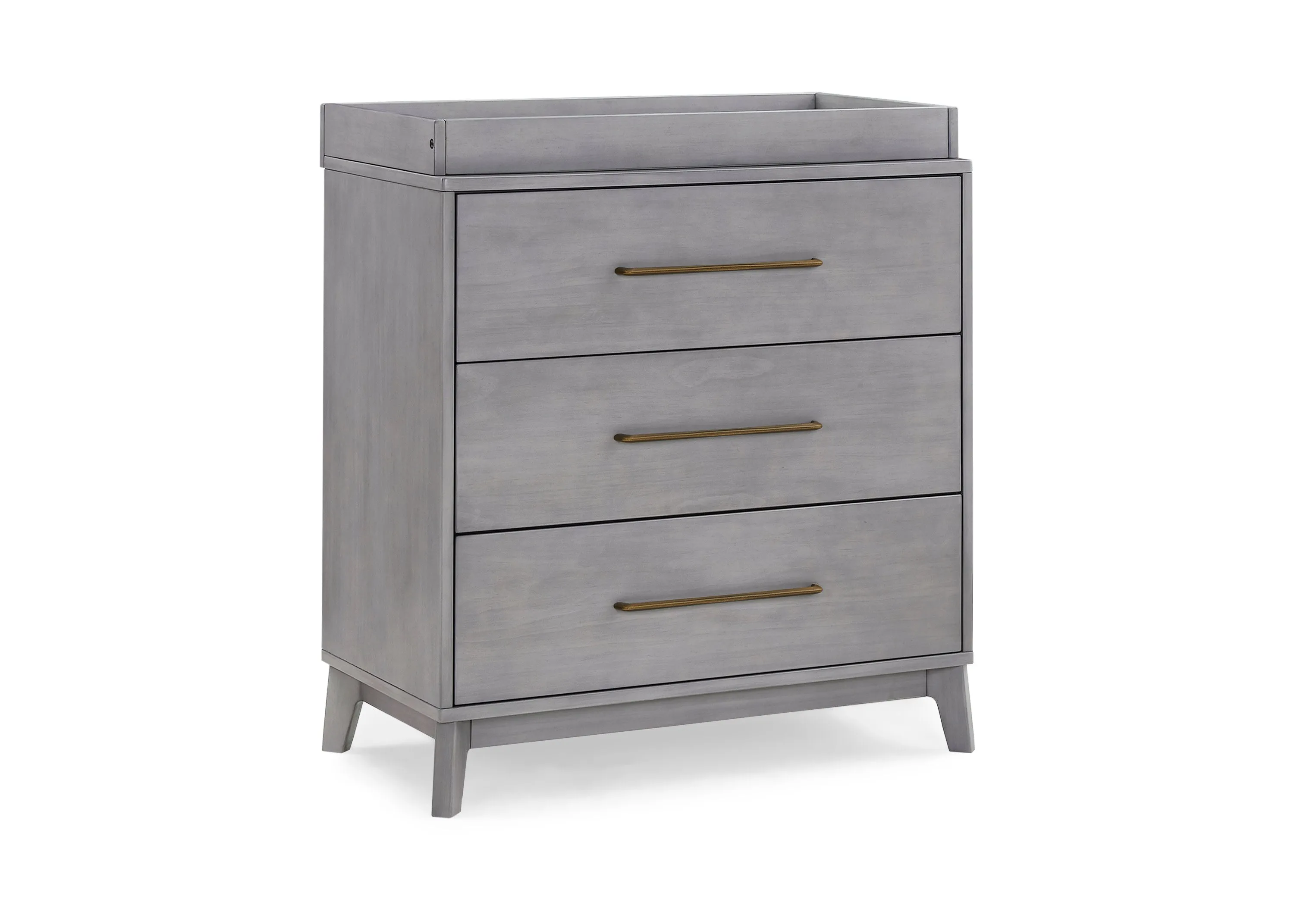 Spencer 3 Drawer Dresser with Changing Top and Interlocking Drawers